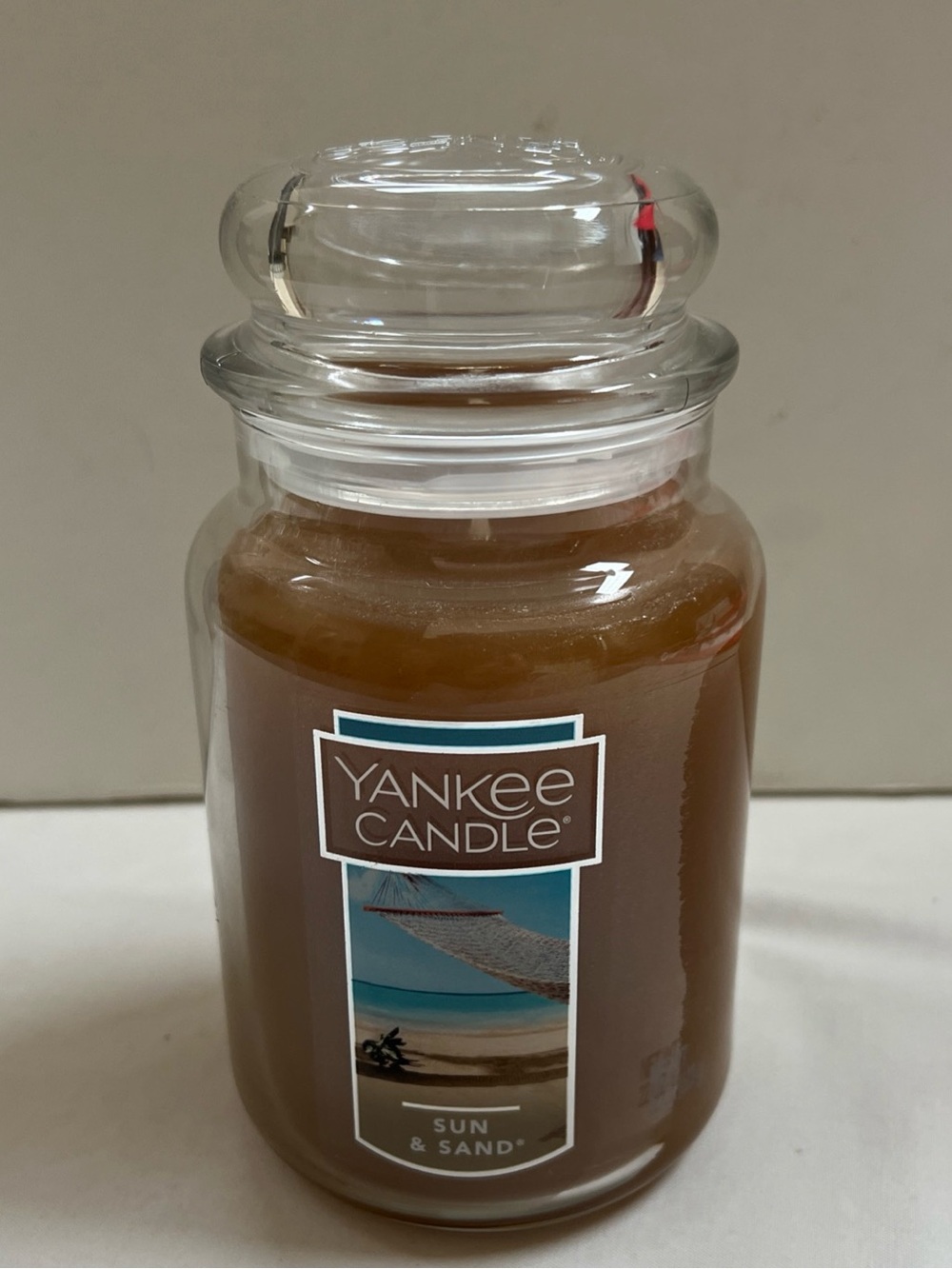 Yankee Candle Sun & Sand 22 Oz. NEW Large Jar Warm Breeze On A Tropical Beach
